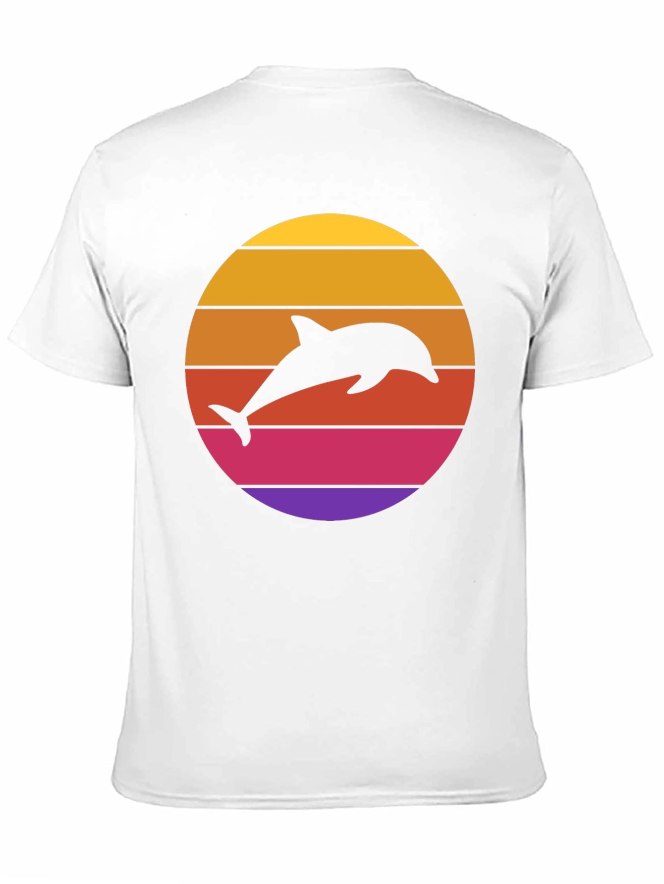 Retro Dolphin Sunset Tee