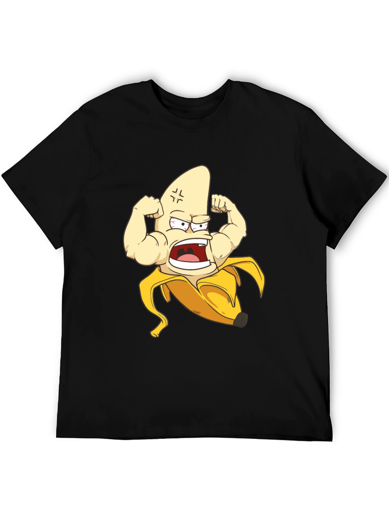 Muscle Banana Black T-Shirt