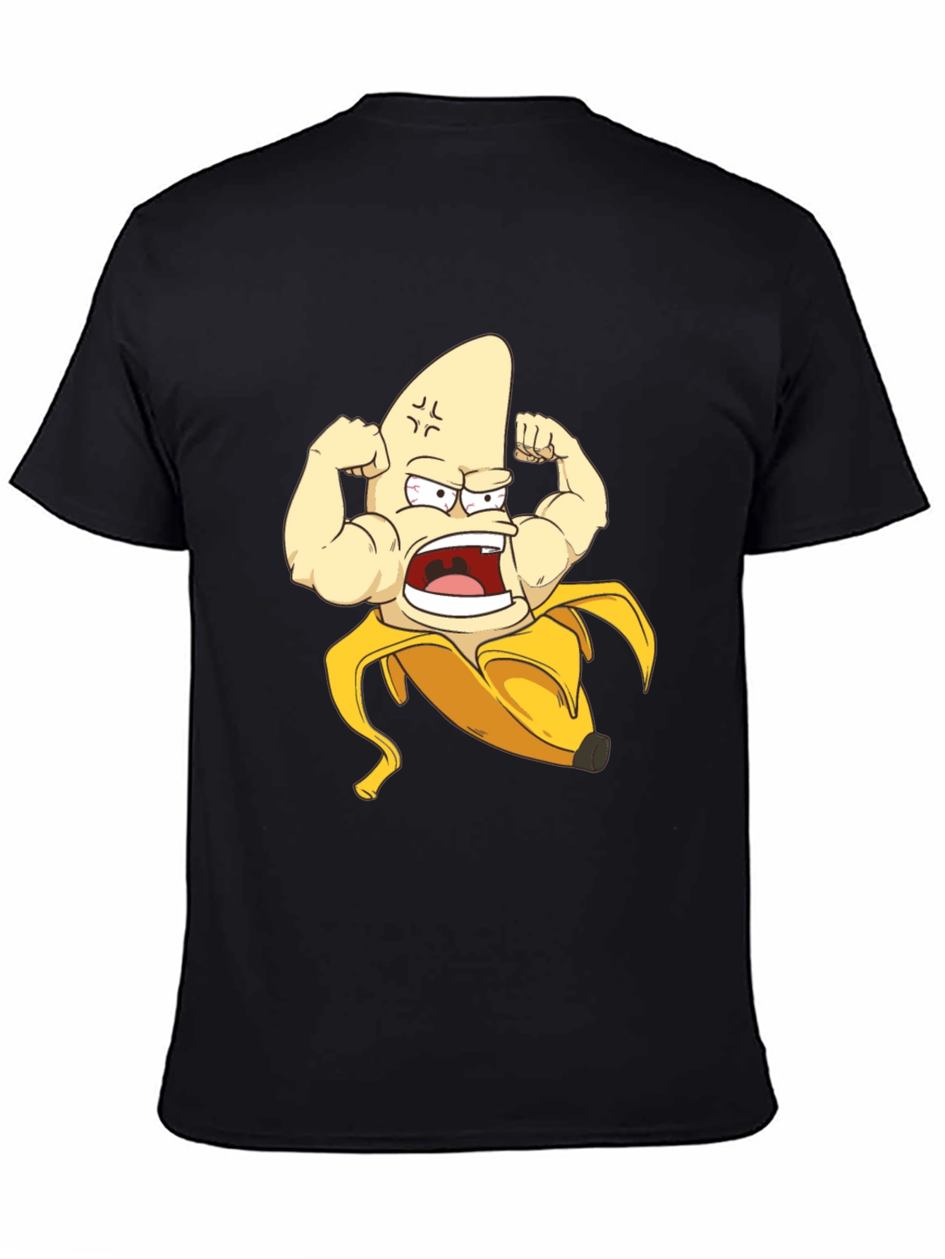 Muscle Banana Black T-Shirt