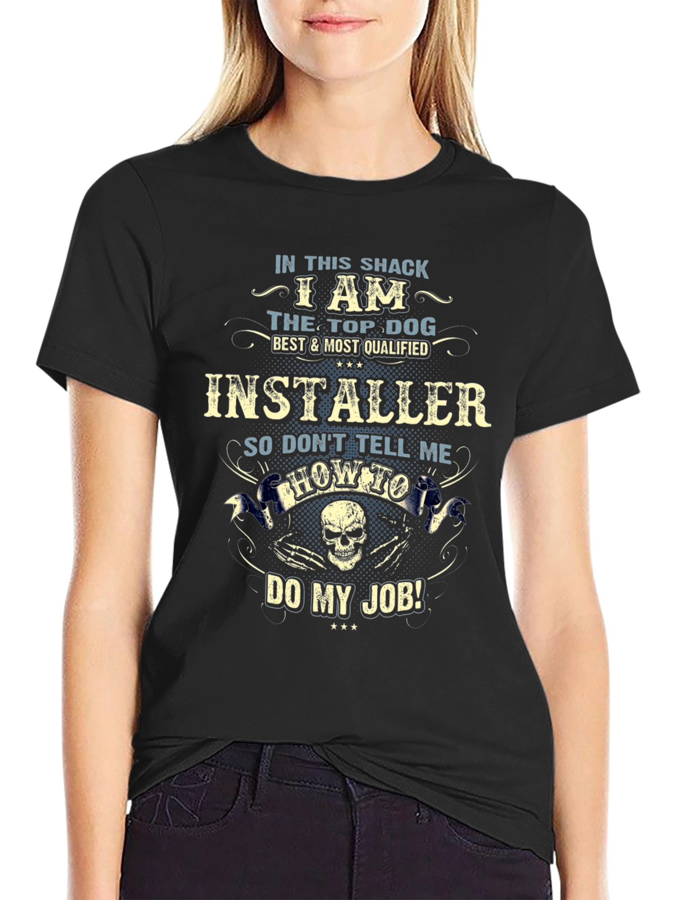 Installer Top Dog Graphic Tee
