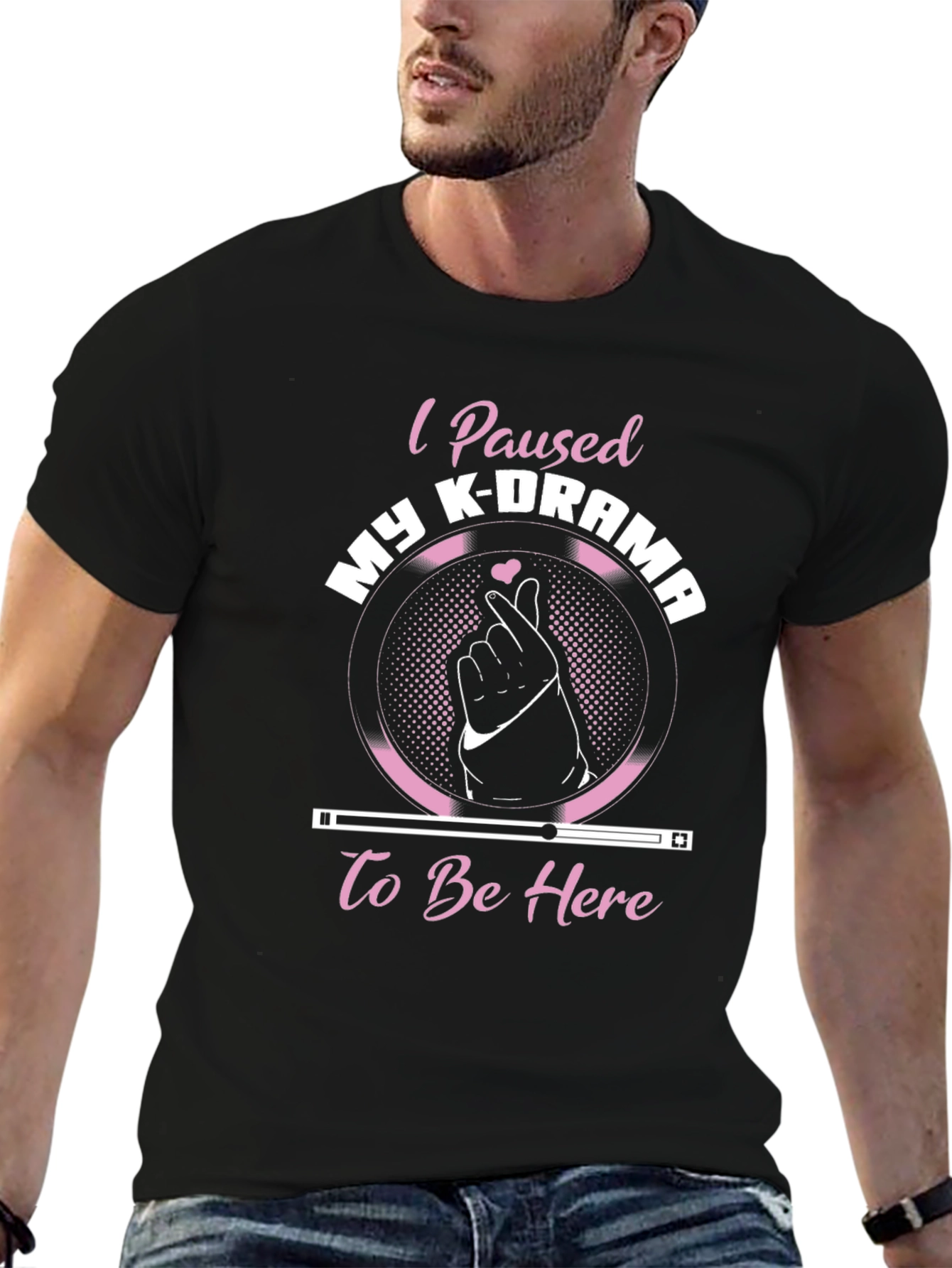 I Paused My K-Drama T-Shirt