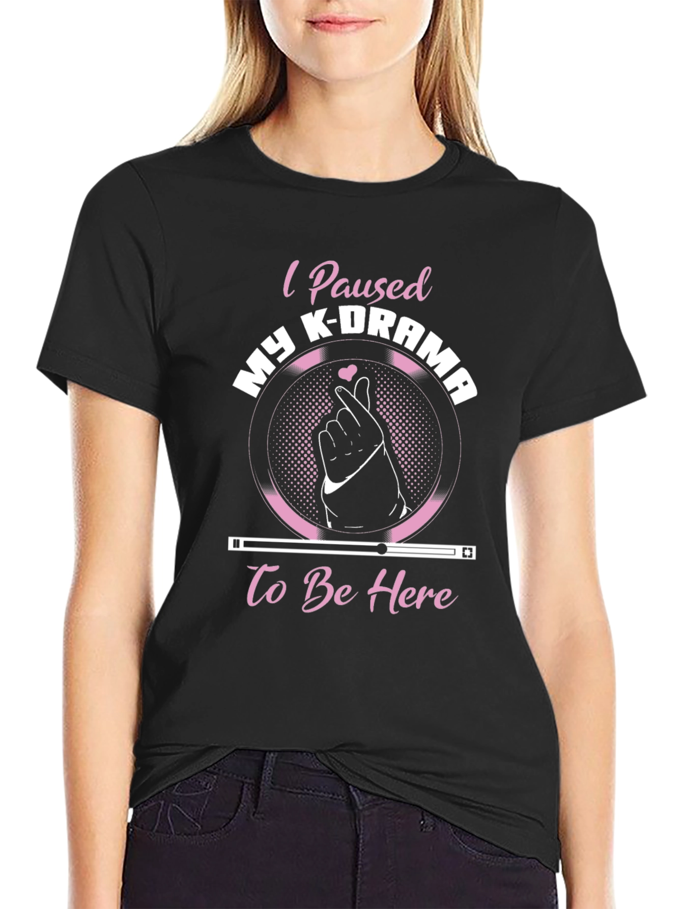 I Paused My K-Drama T-Shirt