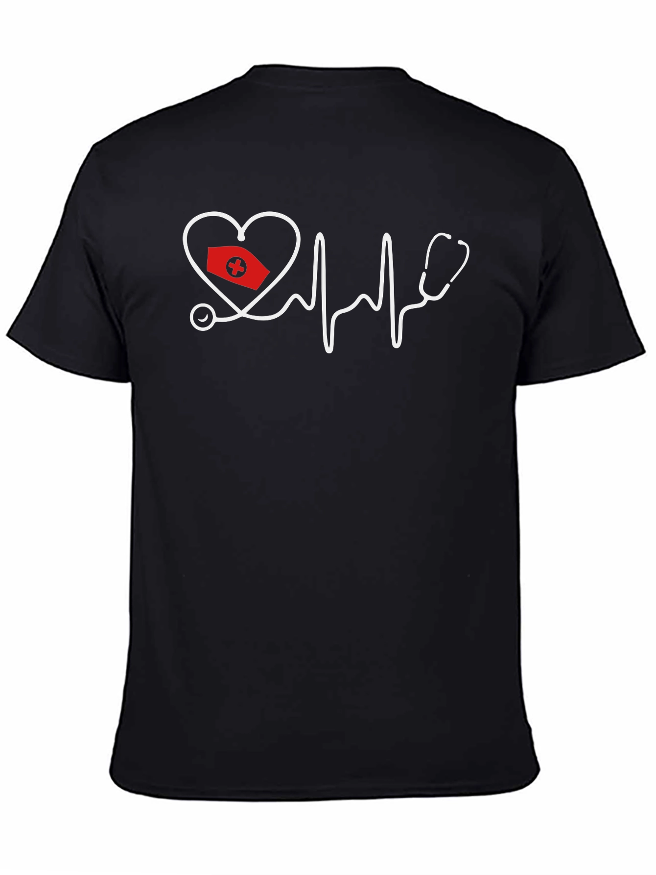 Nurse Heartbeat T-Shirt - Medical Apparel