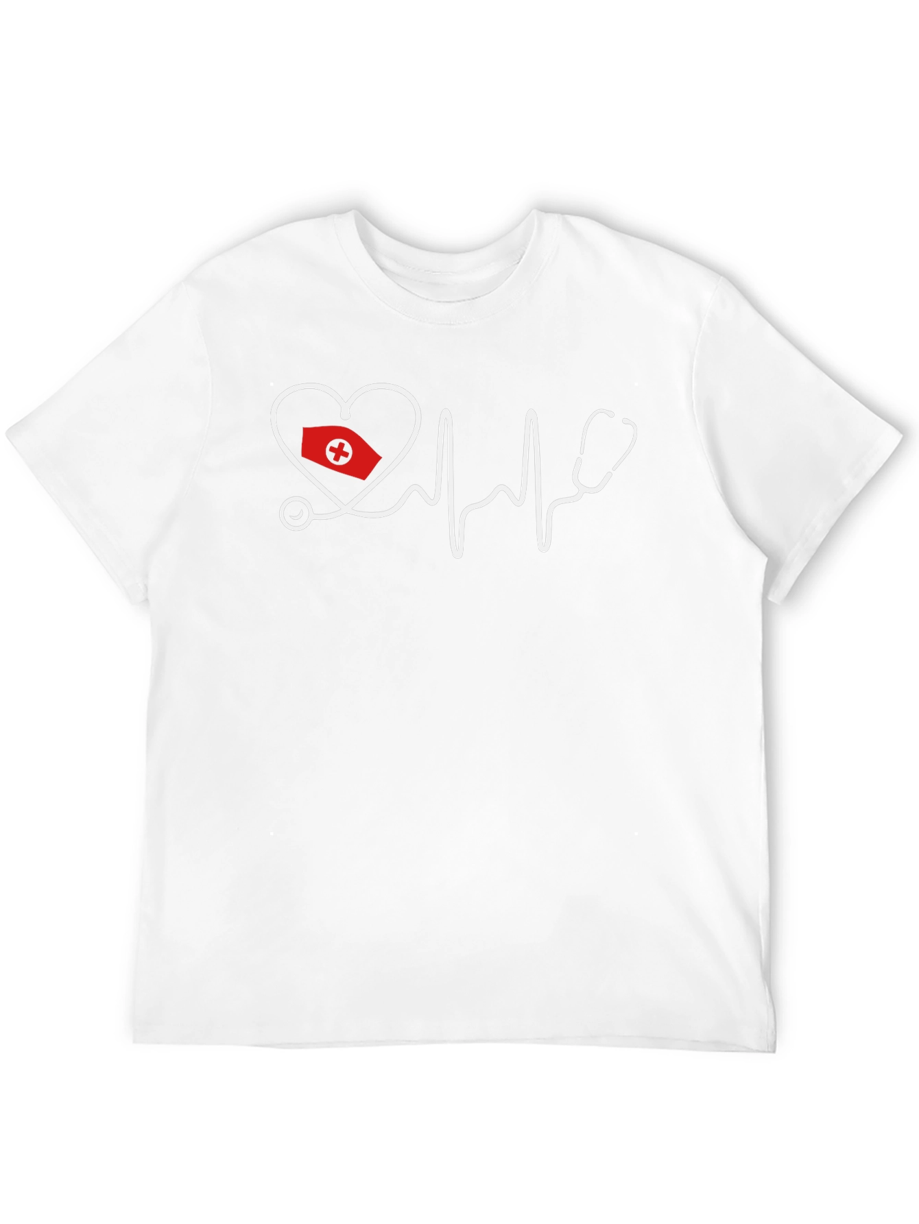 Nurse Heartbeat T-Shirt - Medical Apparel