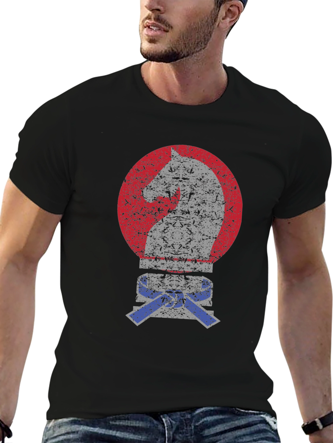 Chess Knight Martial Arts T-Shirt