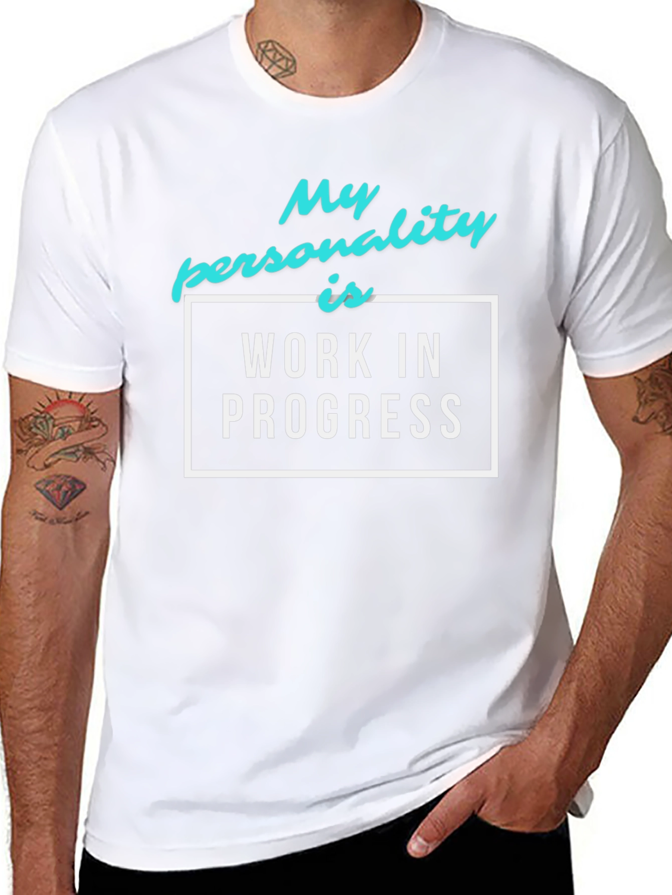 My Personality is Work in Progress Graphic Tee