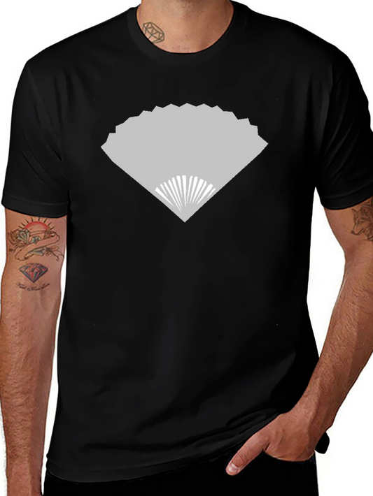 Fan Graphic Black T-Shirt - Cool and Casual Tee