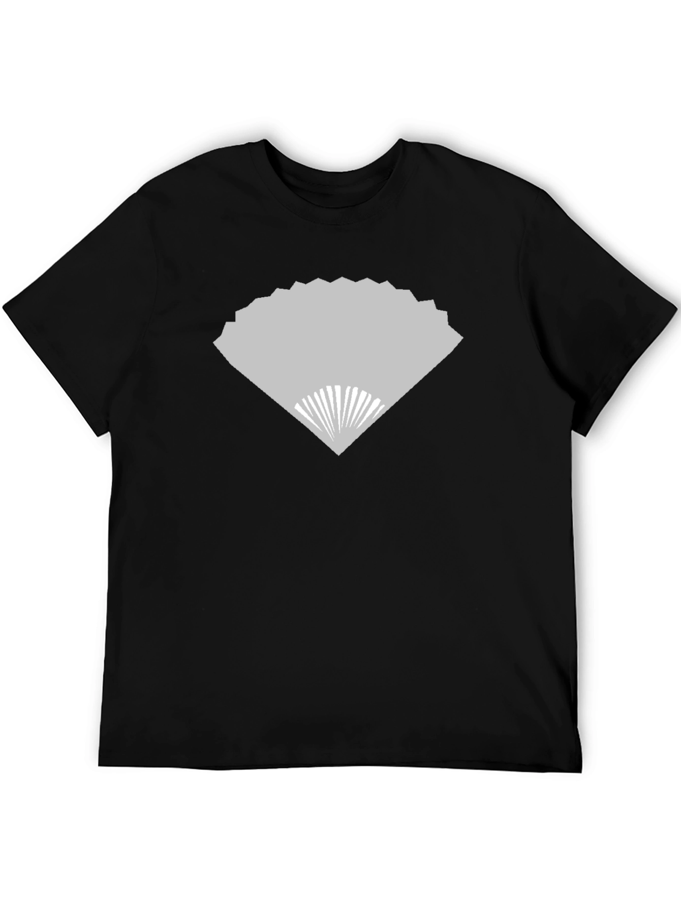Fan Graphic Black T-Shirt - Cool and Casual Tee