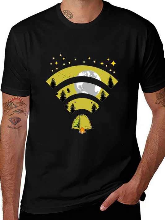Camping WiFi T-Shirt - Connect with Nature!
