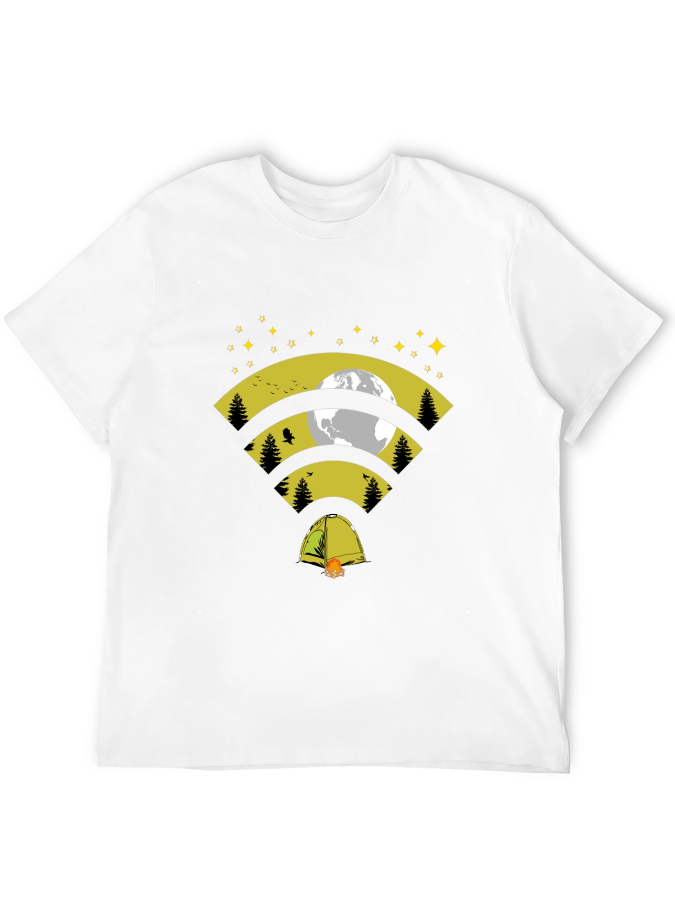 Camping WiFi T-Shirt - Connect with Nature!