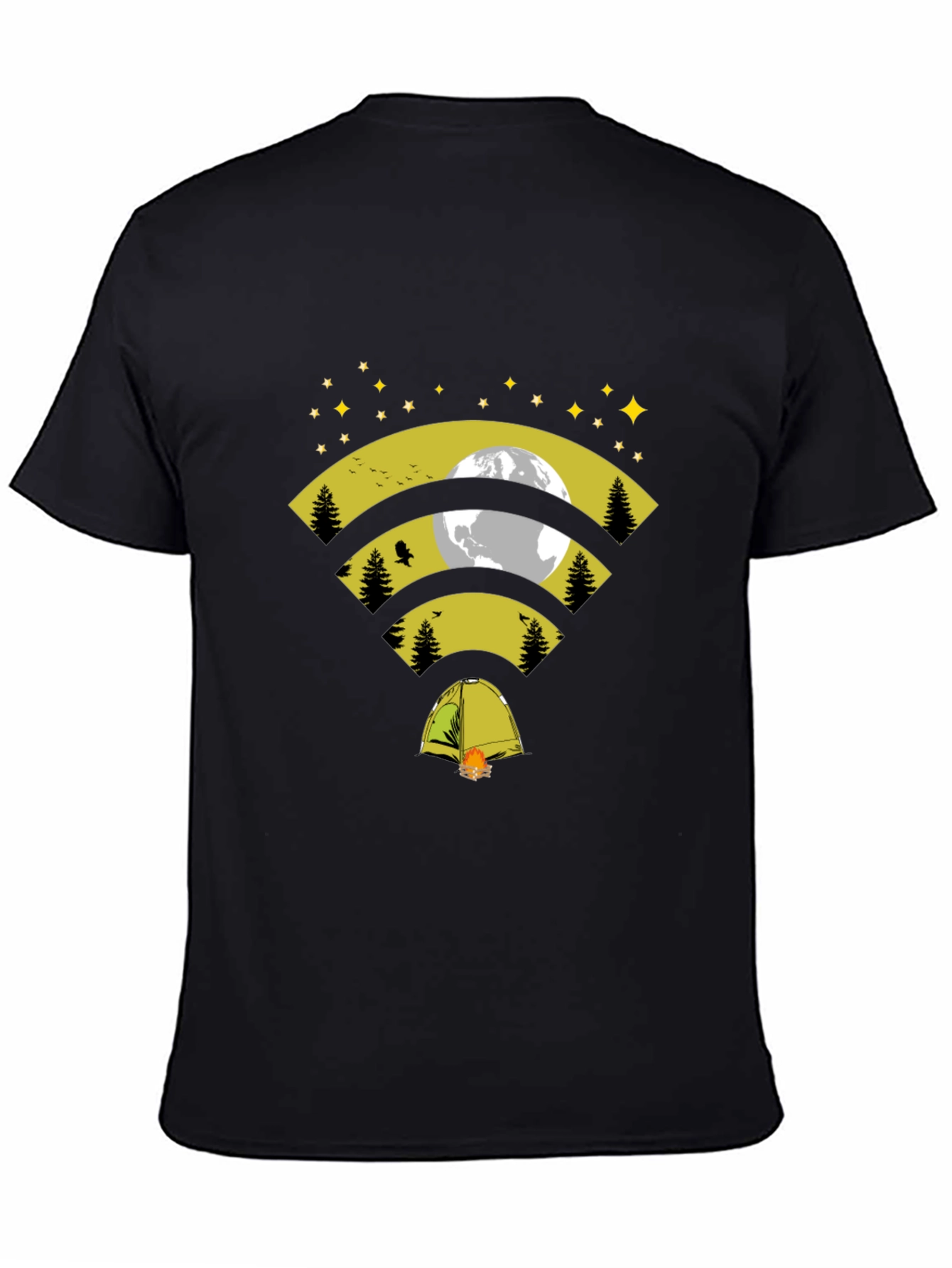 Camping WiFi T-Shirt - Connect with Nature!