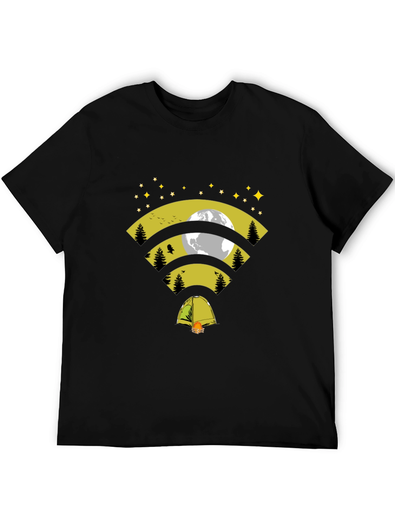 Camping WiFi T-Shirt - Connect with Nature!