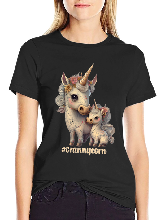 Grannycorn T-Shirt - Adorable Unicorns