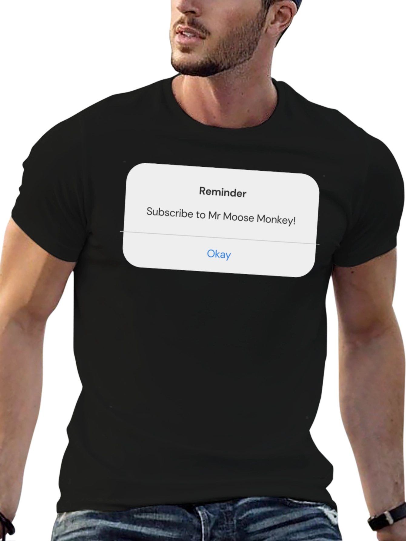 Reminder Subscribe Tee - Mr Moose Monkey Shirt