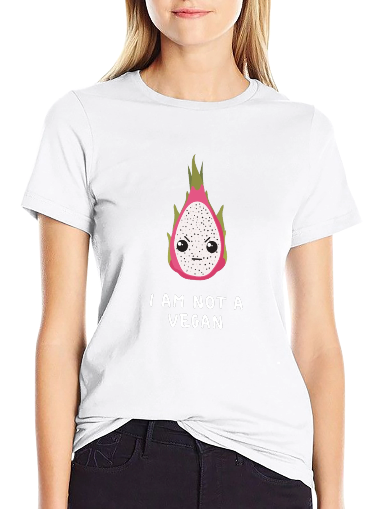 Funny I Am Not A Vegan Dragon Fruit T-Shirt