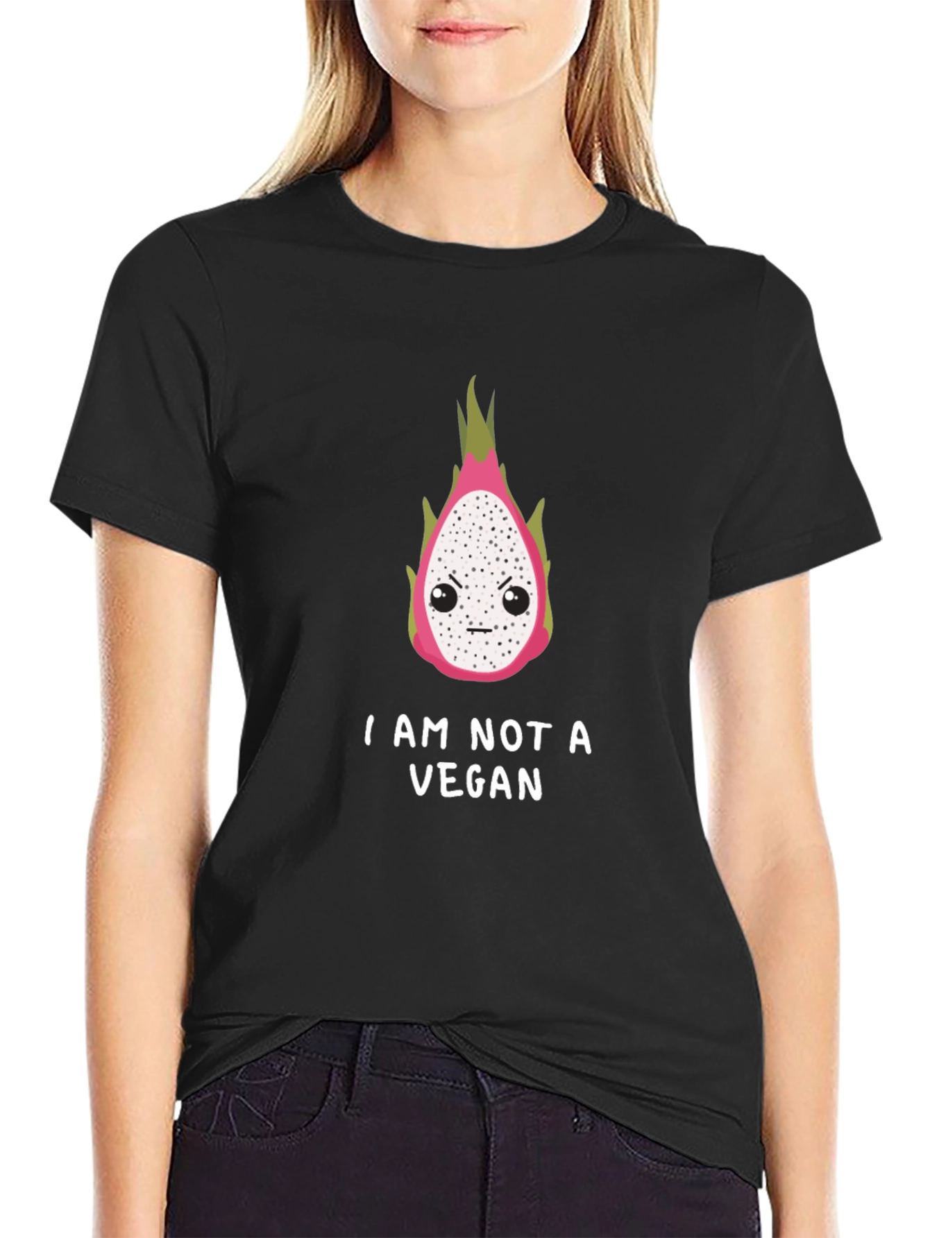 Funny I Am Not A Vegan Dragon Fruit T-Shirt