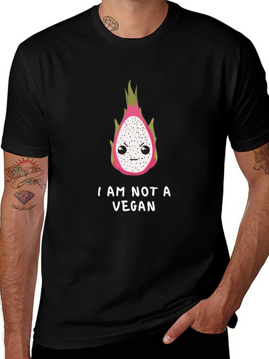 Funny I Am Not A Vegan Dragon Fruit T-Shirt