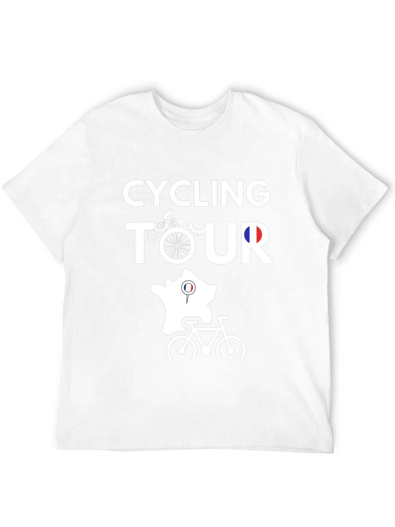 Cycling Tour Black T-Shirt