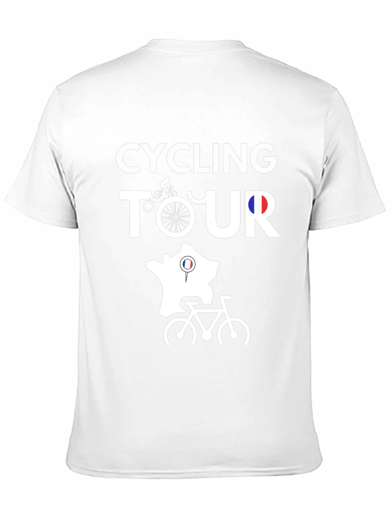 Cycling Tour Black T-Shirt