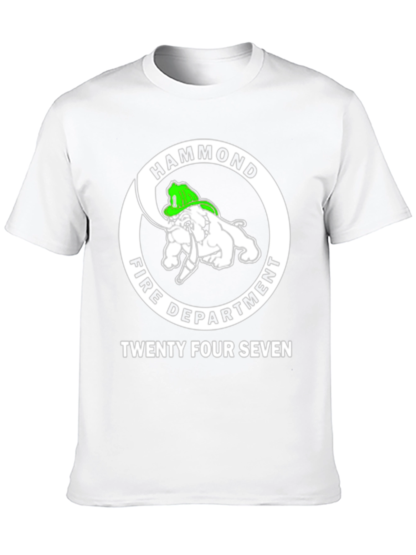 Hammond Fire Department T-Shirt Bulldog