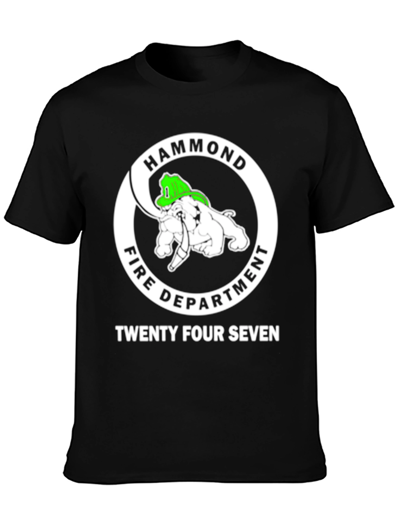 Hammond Fire Department T-Shirt Bulldog