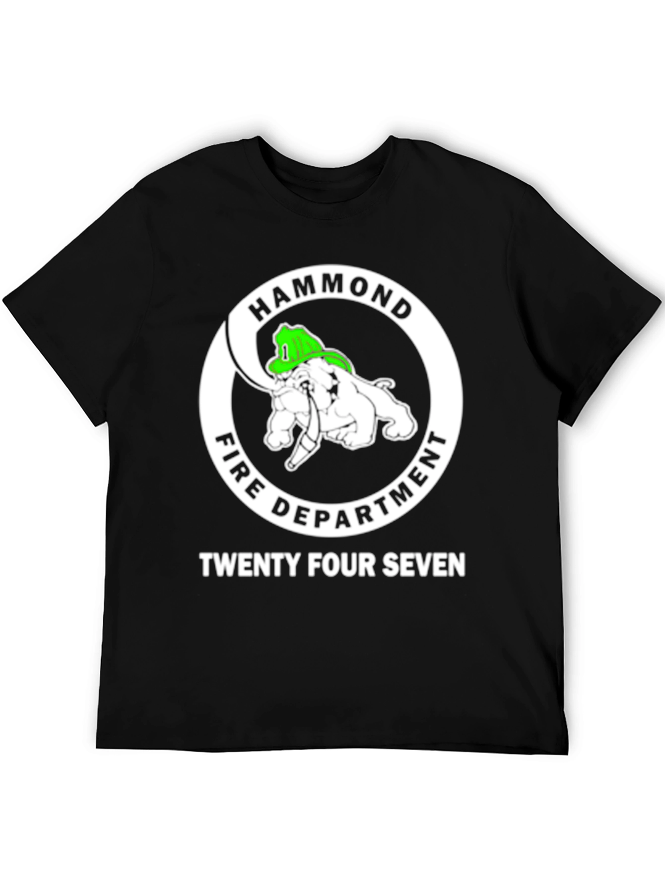 Hammond Fire Department T-Shirt Bulldog
