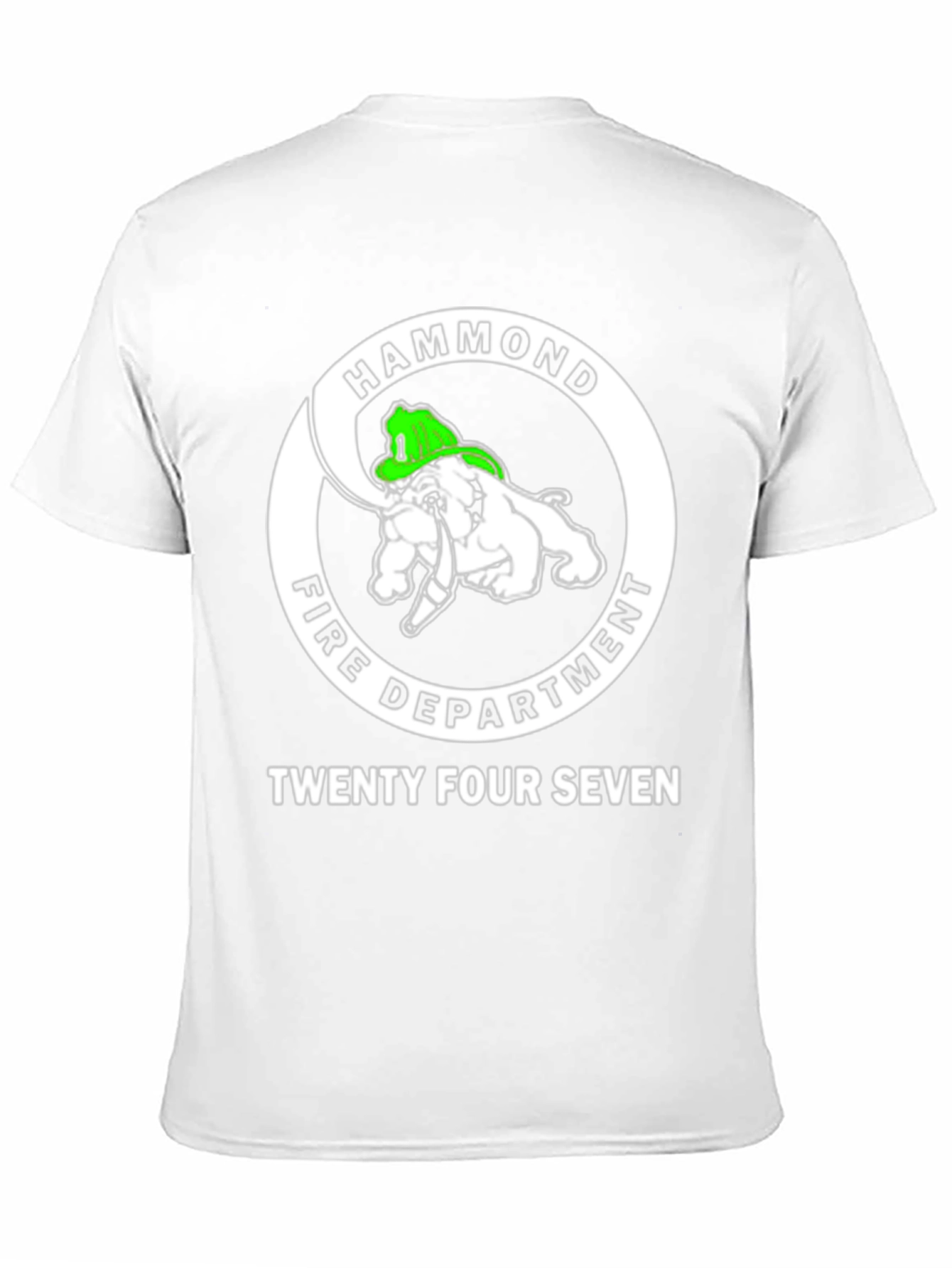 Hammond Fire Department T-Shirt Bulldog
