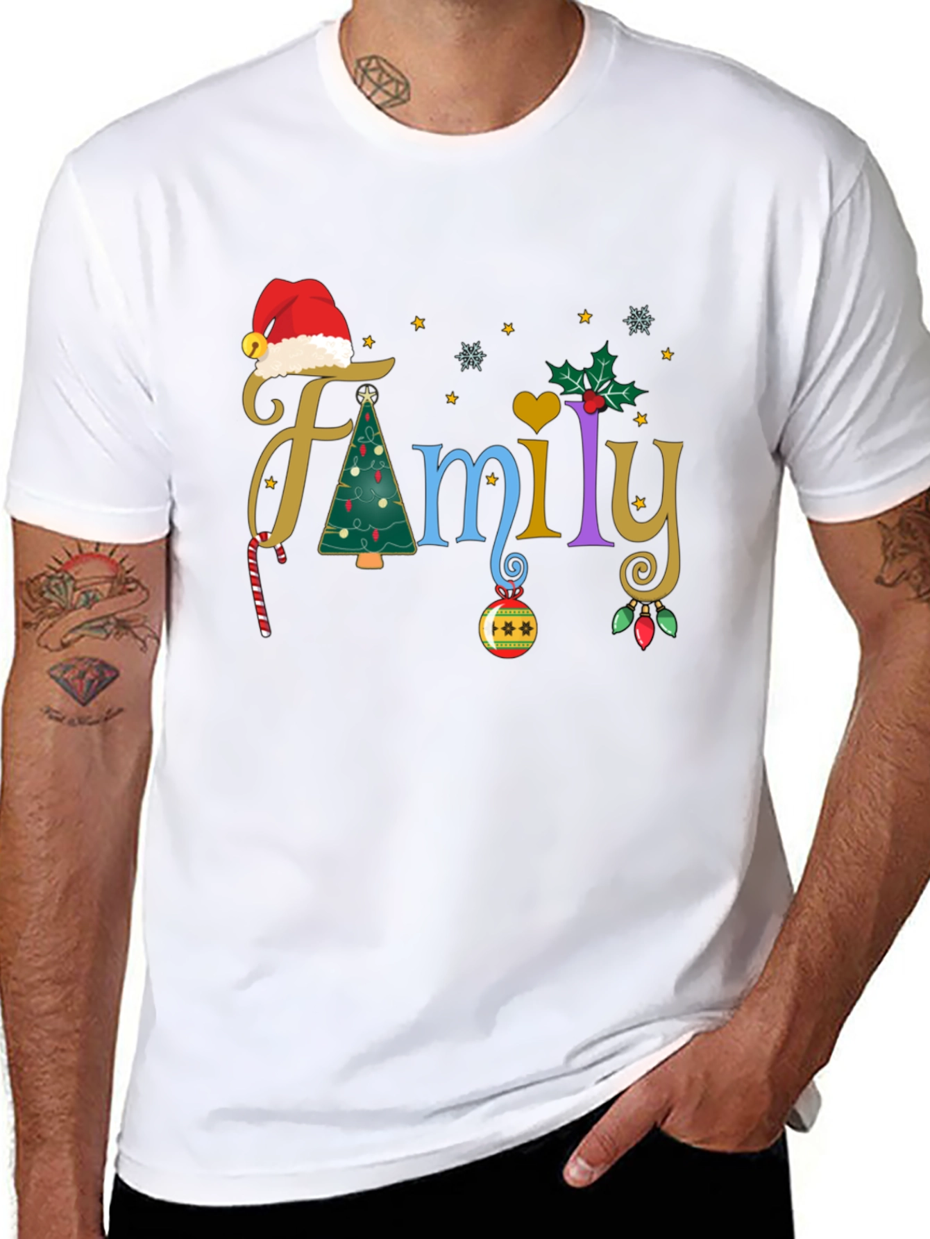 Festive Family Christmas T-Shirt