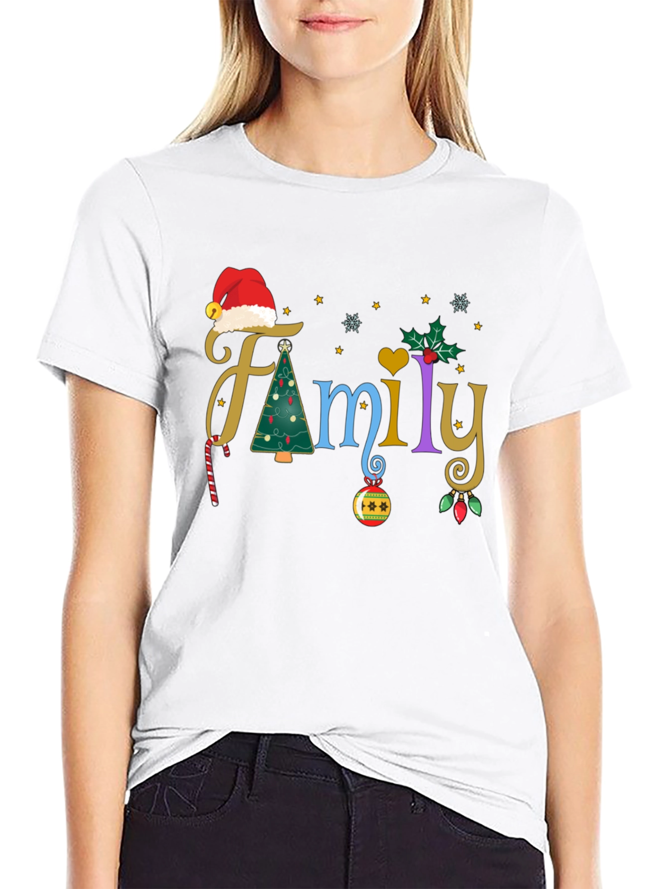 Festive Family Christmas T-Shirt