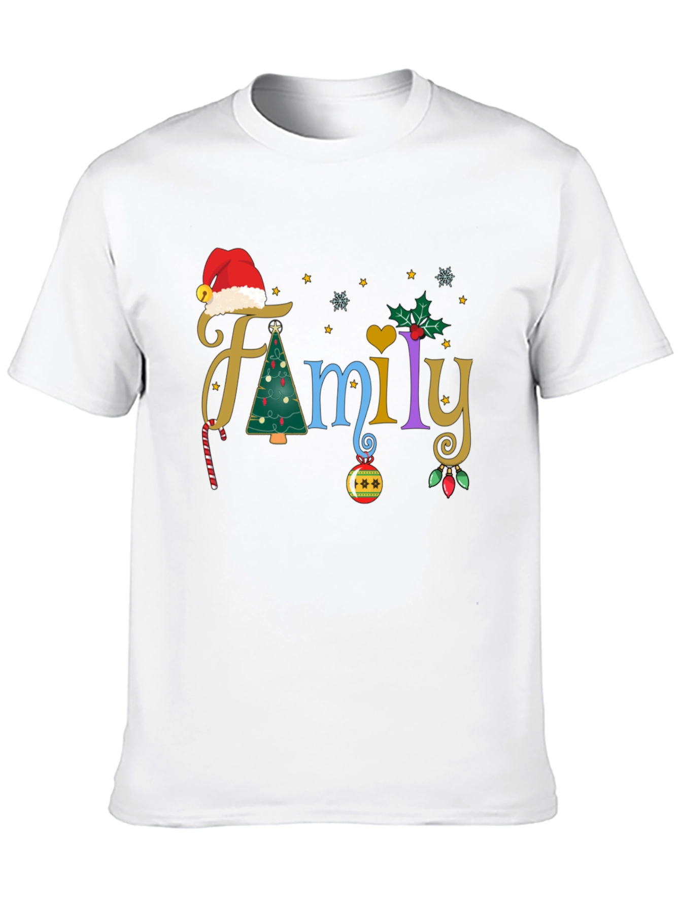 Festive Family Christmas T-Shirt