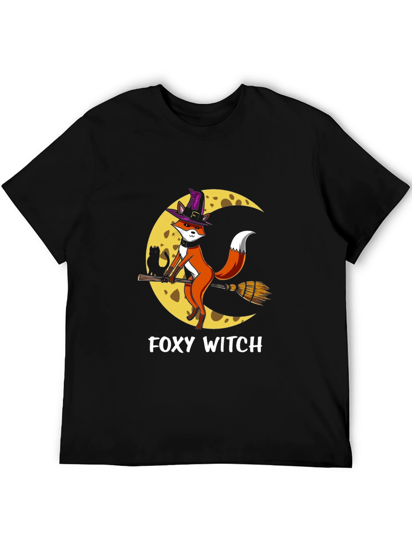 Foxy Witch T-Shirt - Halloween Costume Tee