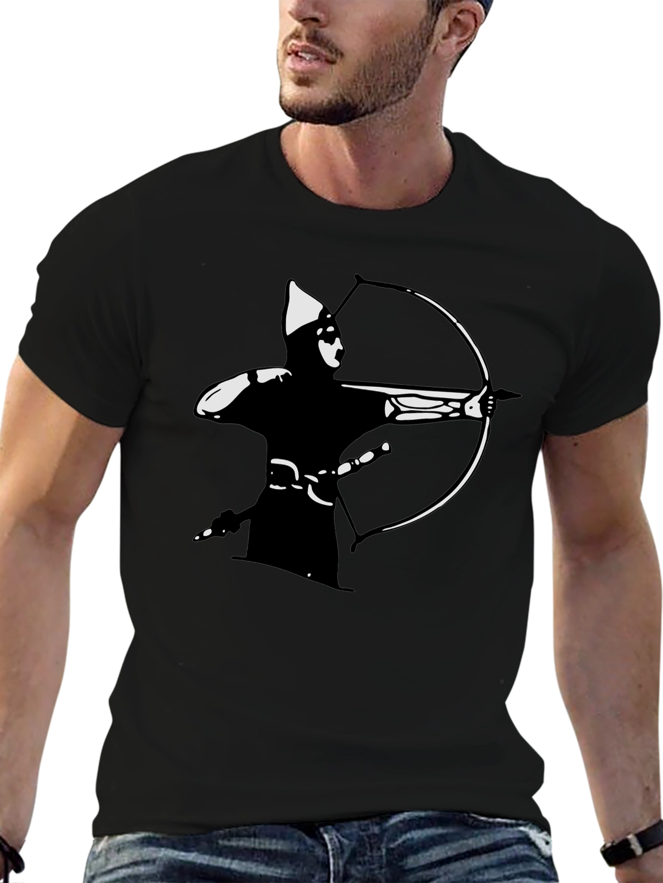 Archer Graphic Tee - Premium Cotton Comfort
