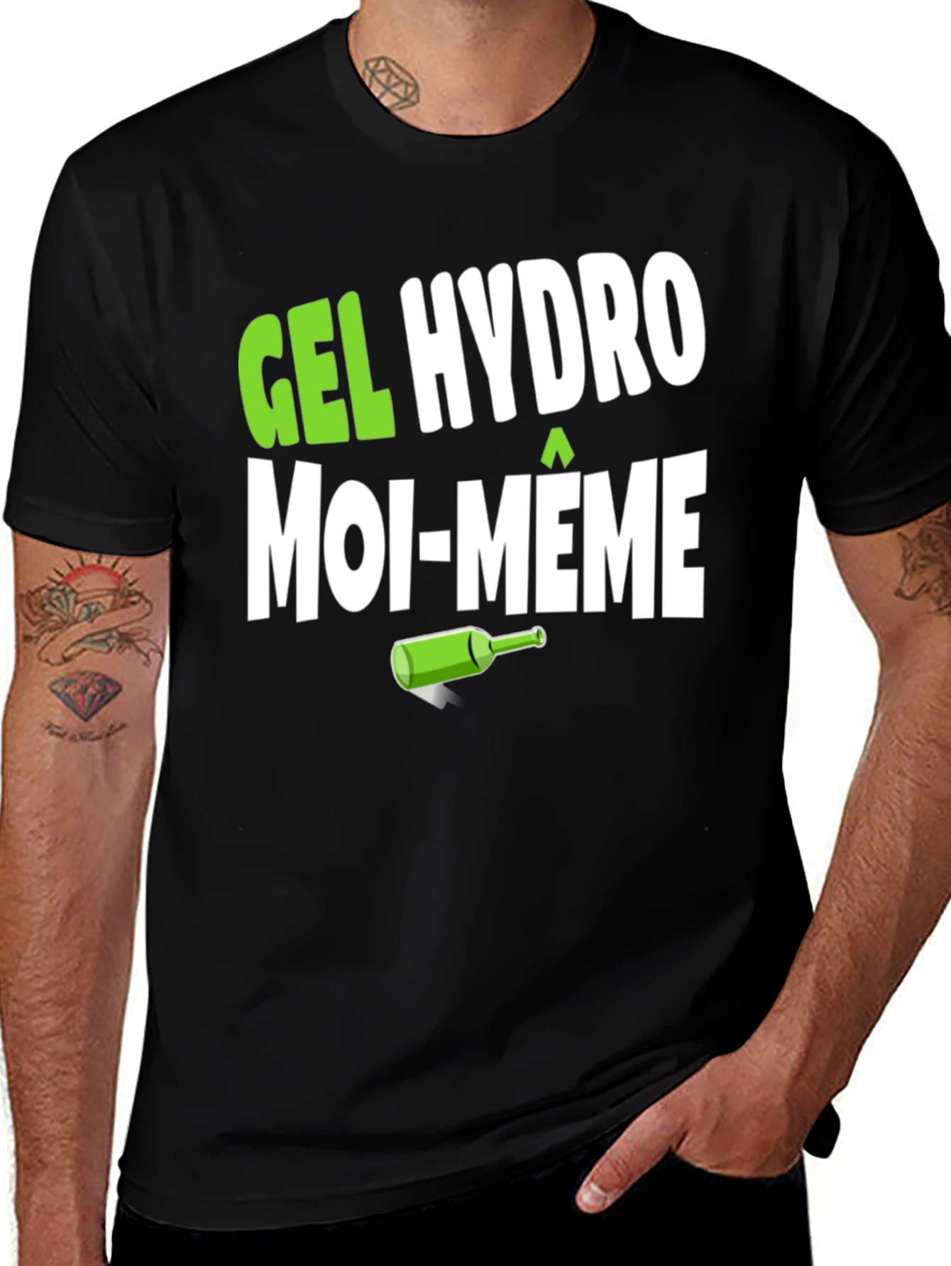 Gel Hydro Moi Meme Graphic T-Shirt