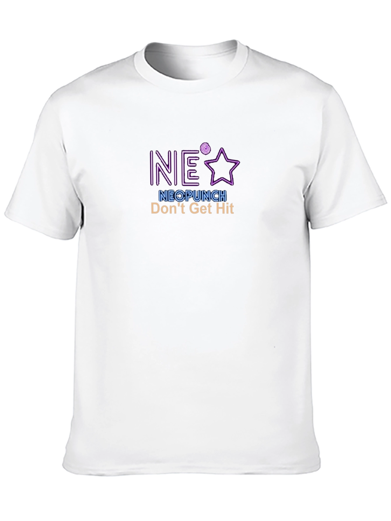 NeoPunch Dont Get Hit Black T-Shirt