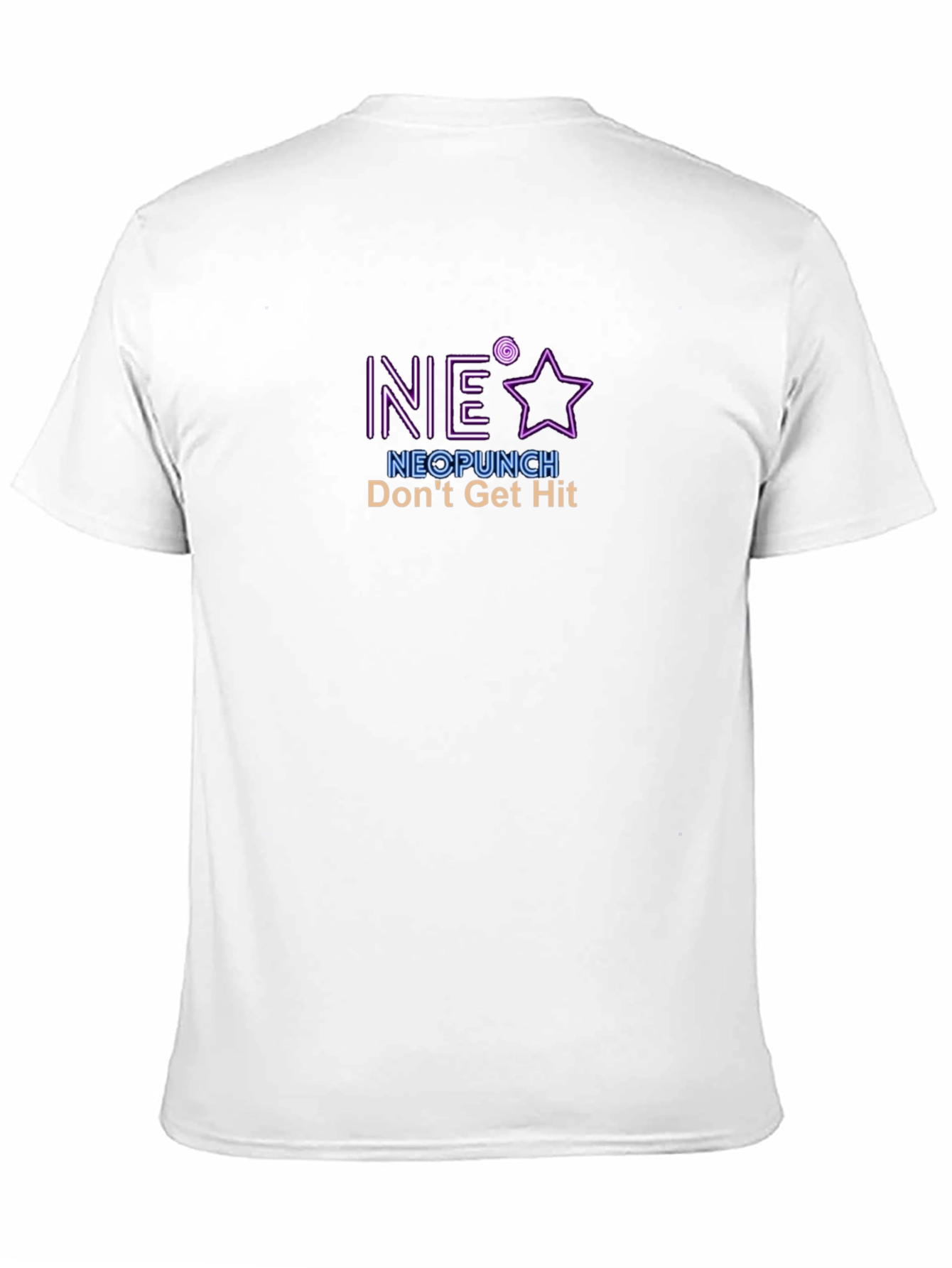 NeoPunch Dont Get Hit Black T-Shirt