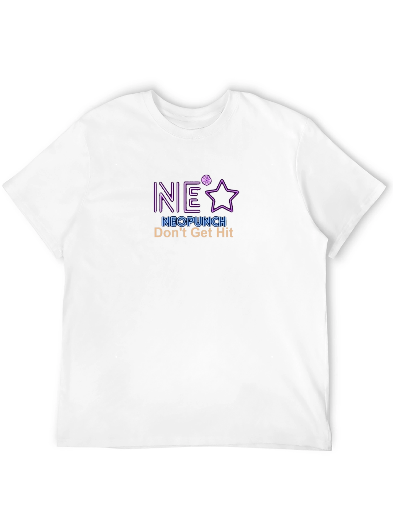 NeoPunch Dont Get Hit Black T-Shirt