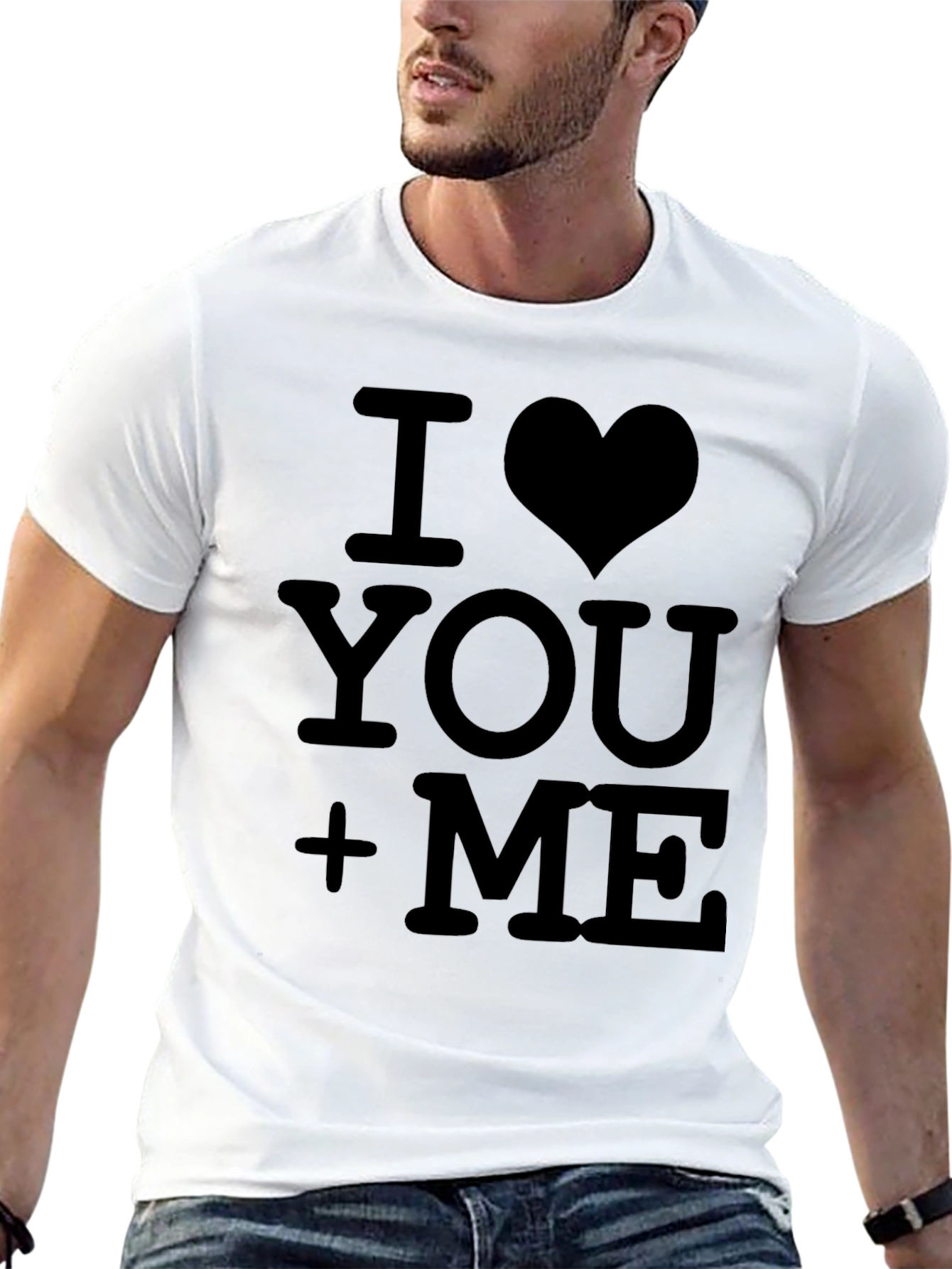 I Heart You + Me Graphic Tee