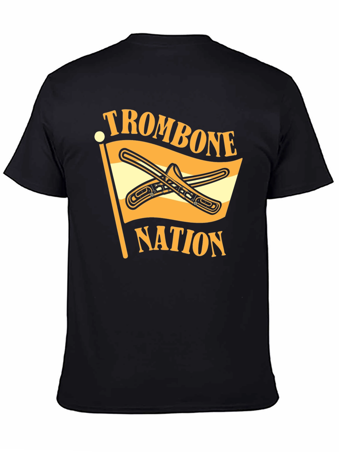 Trombone Nation Graphic T-Shirt - Music Lover Tee