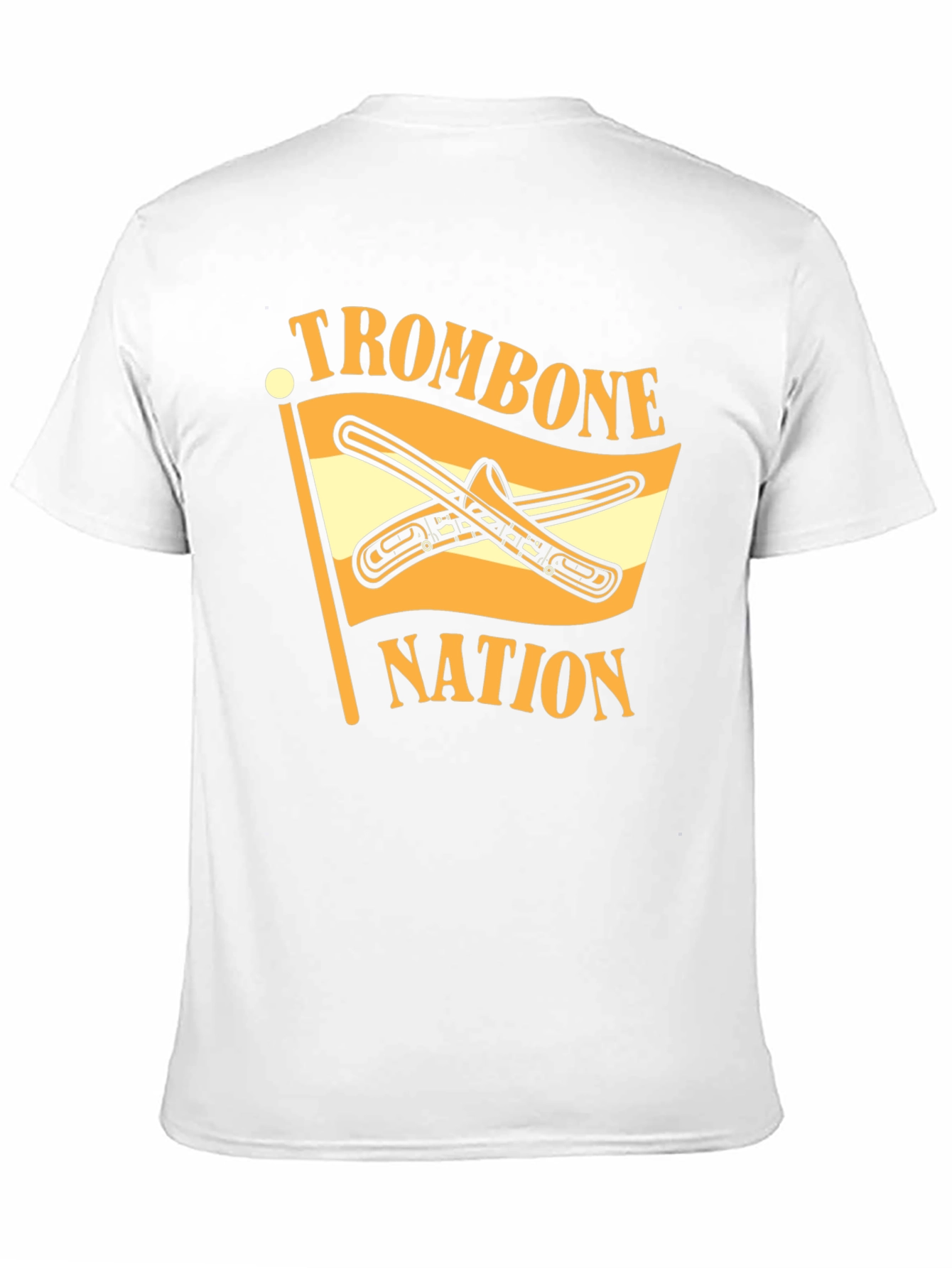 Trombone Nation Graphic T-Shirt - Music Lover Tee