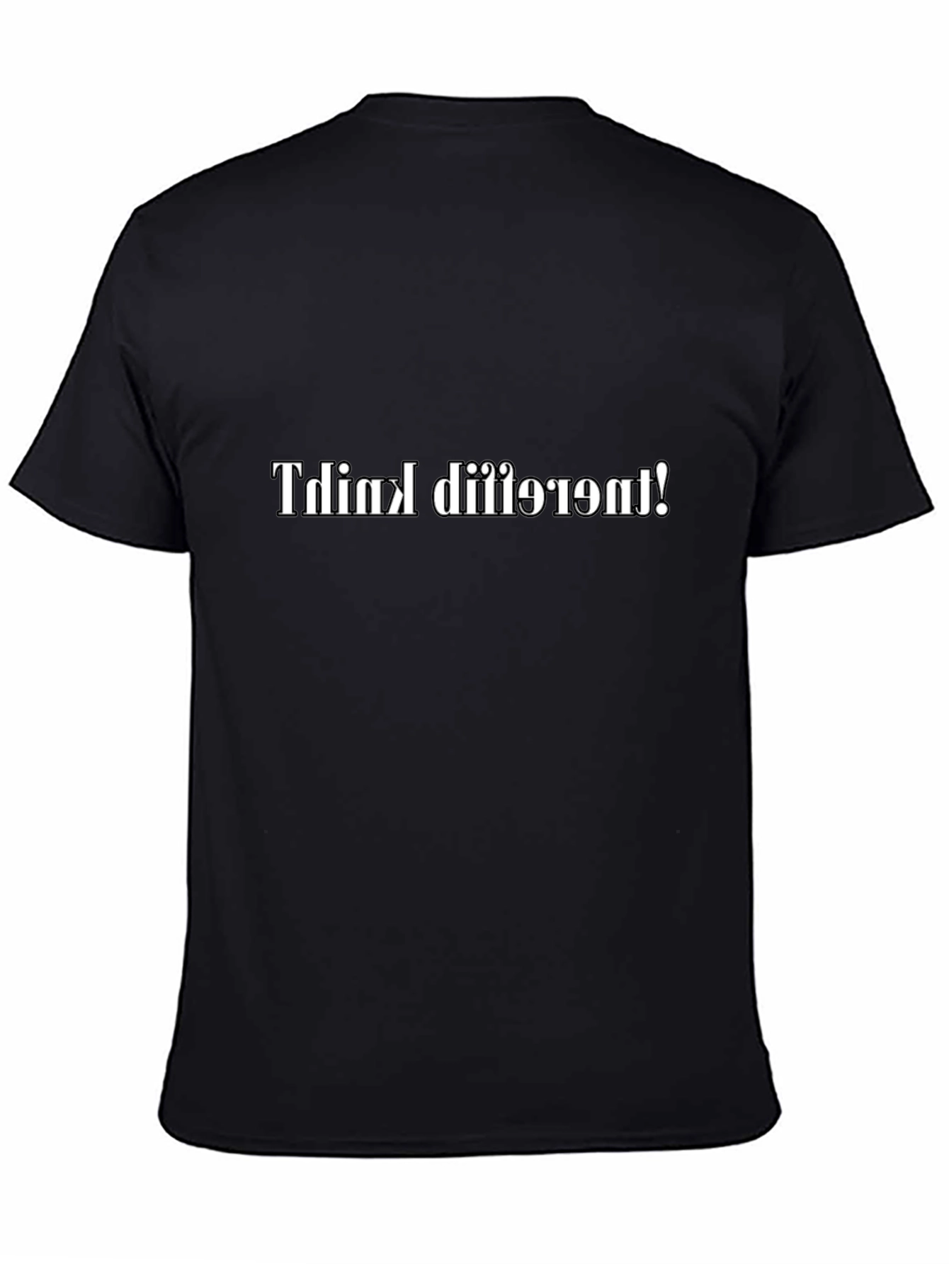 Think Different Graphic Tee - Soft Cotton Blend