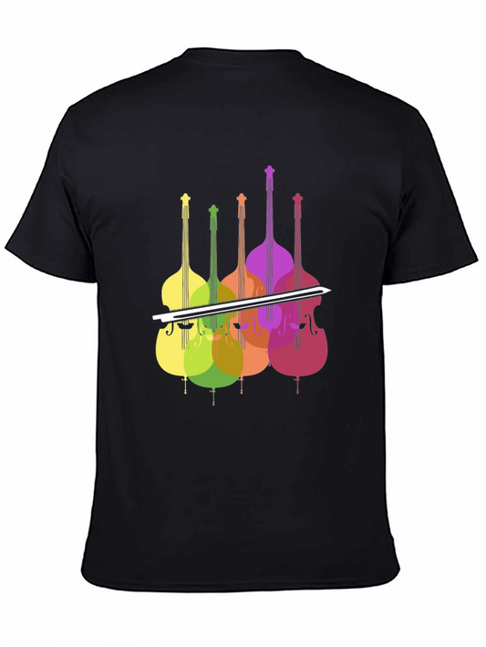 Colorful Bass Viol T-Shirt