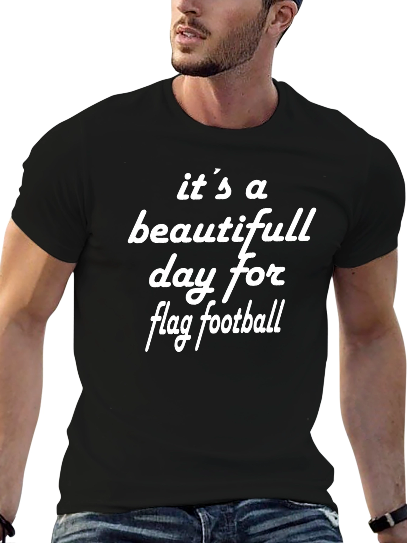 Its a Beautiful Day for Flag Football T-Shirt
