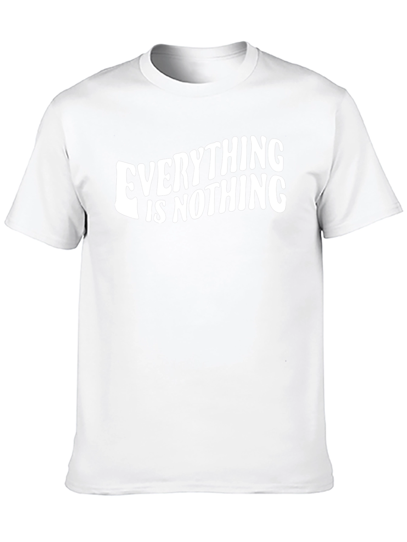 Everything Is Nothing Graphic T-Shirt - Black