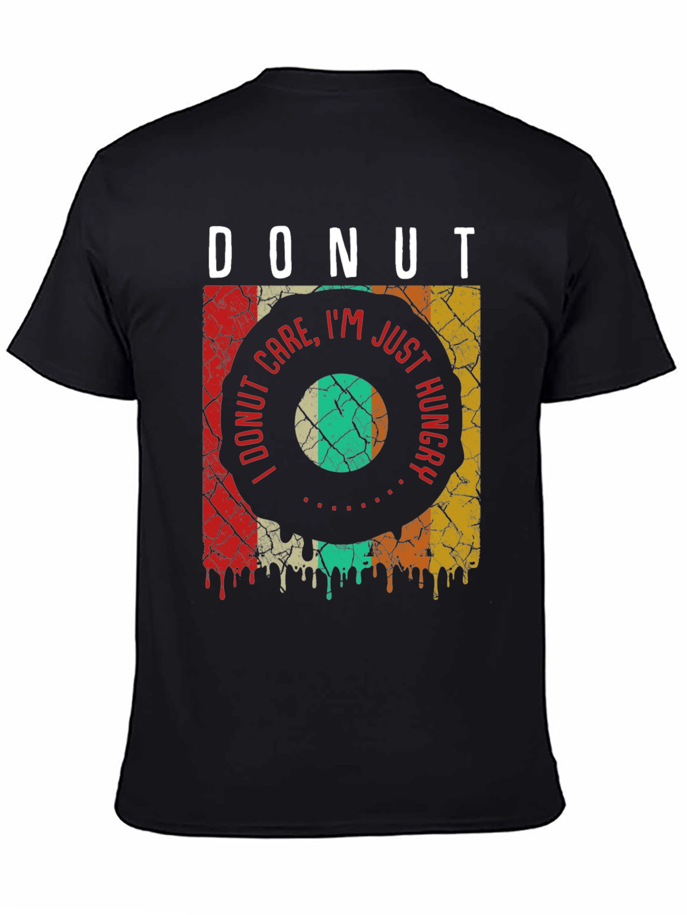 Donut Care Hungry Graphic T-Shirt