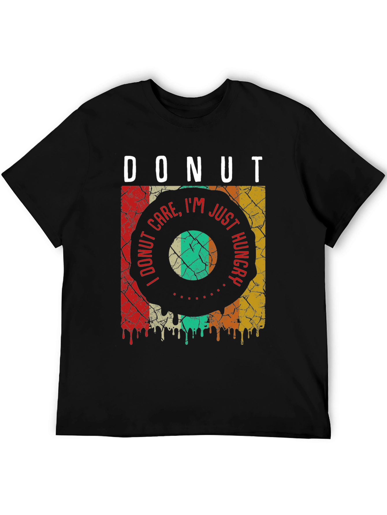 Donut Care Hungry Graphic T-Shirt