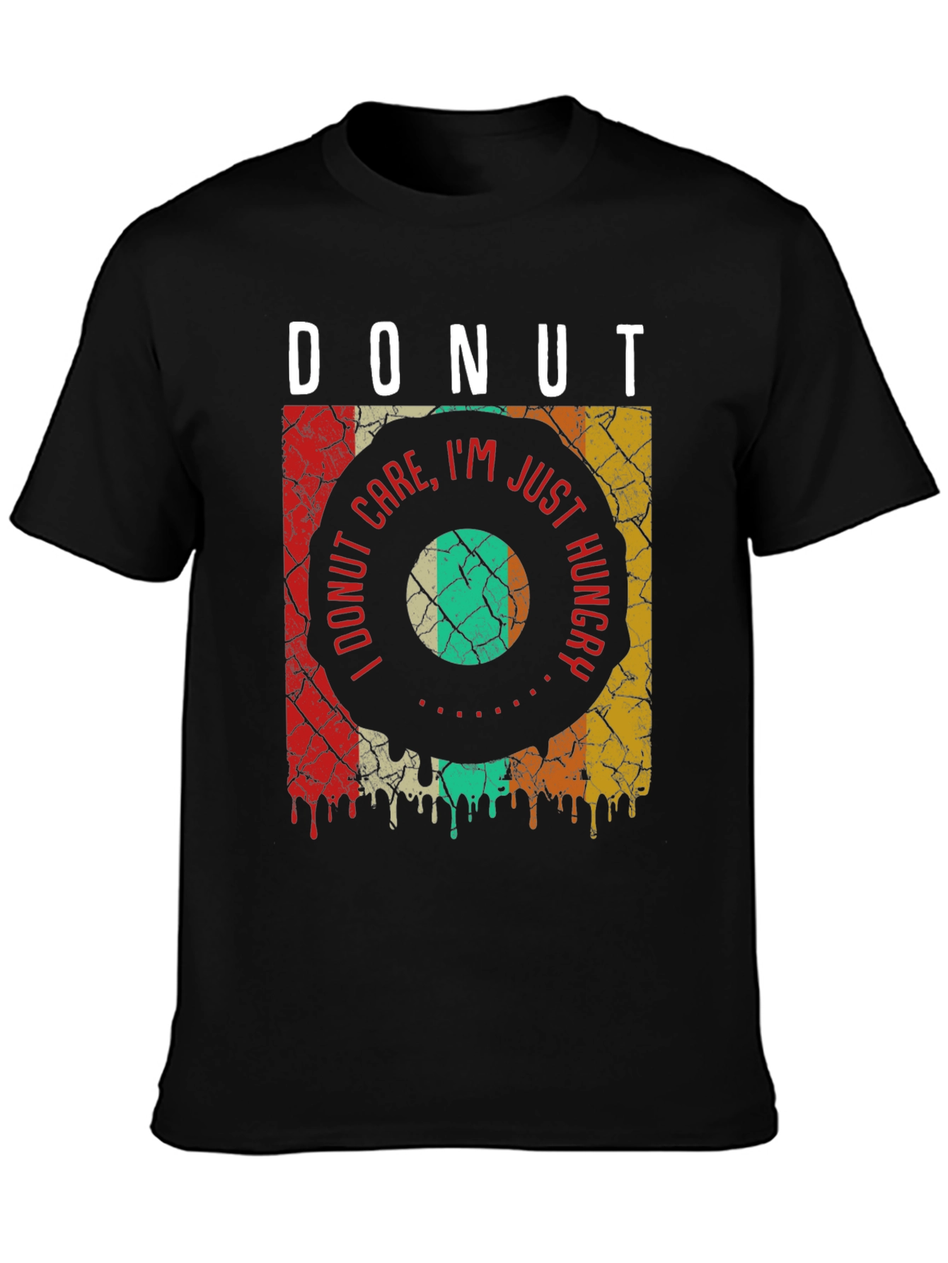 Donut Care Hungry Graphic T-Shirt
