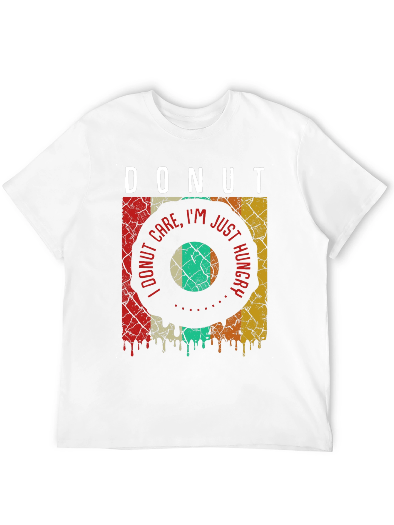 Donut Care Hungry Graphic T-Shirt