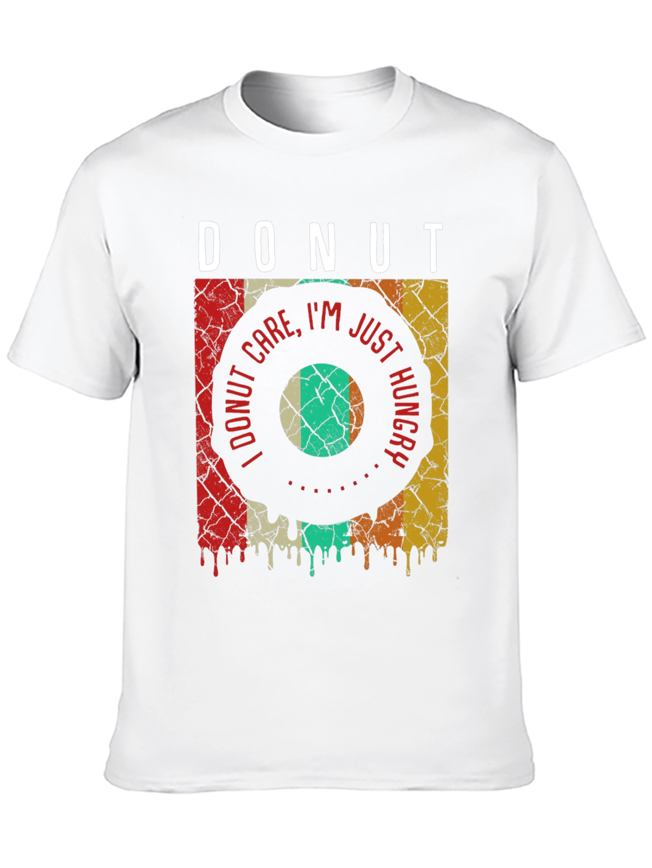 Donut Care Hungry Graphic T-Shirt