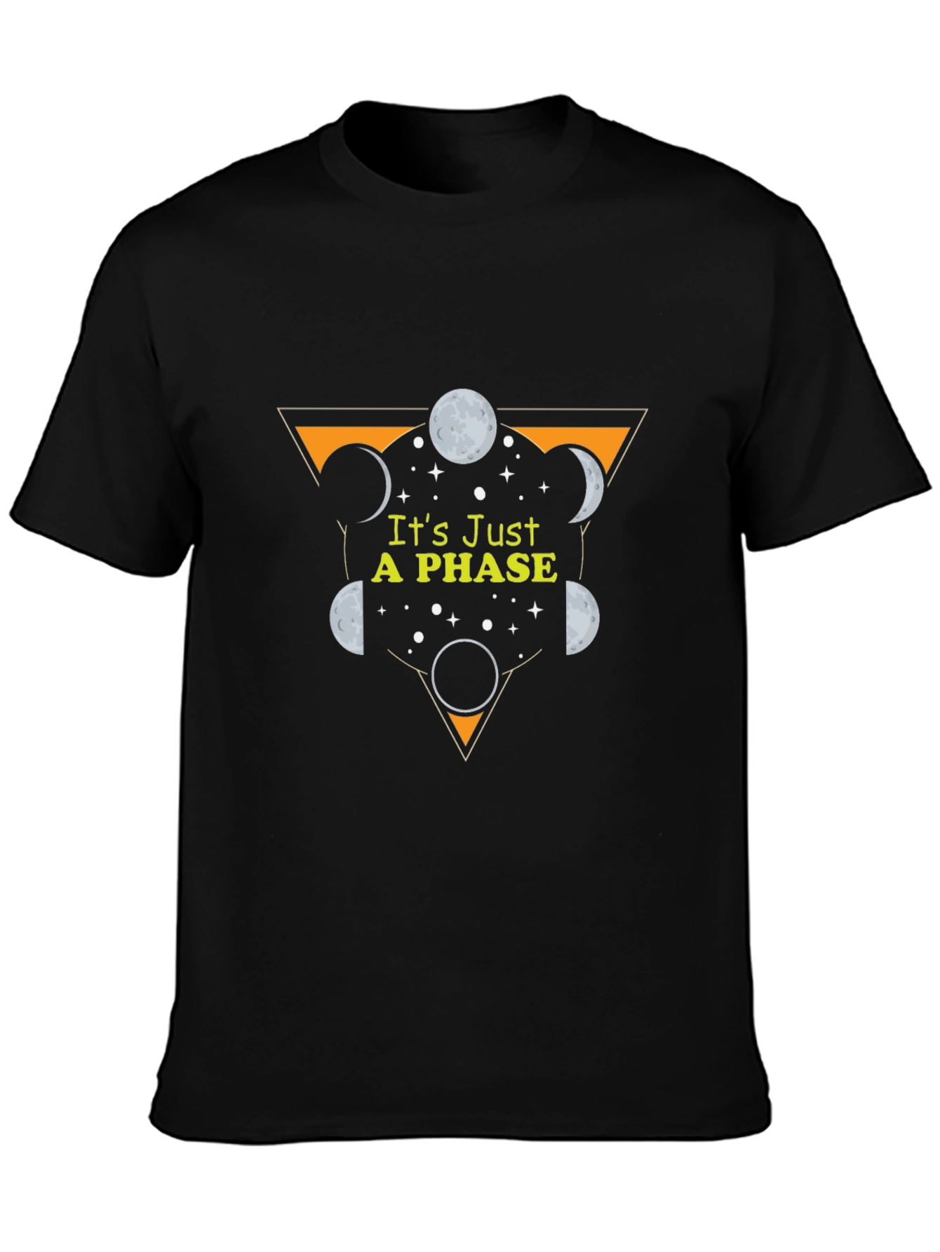 Its Just a Phase T-Shirt - Trendy Moon Design