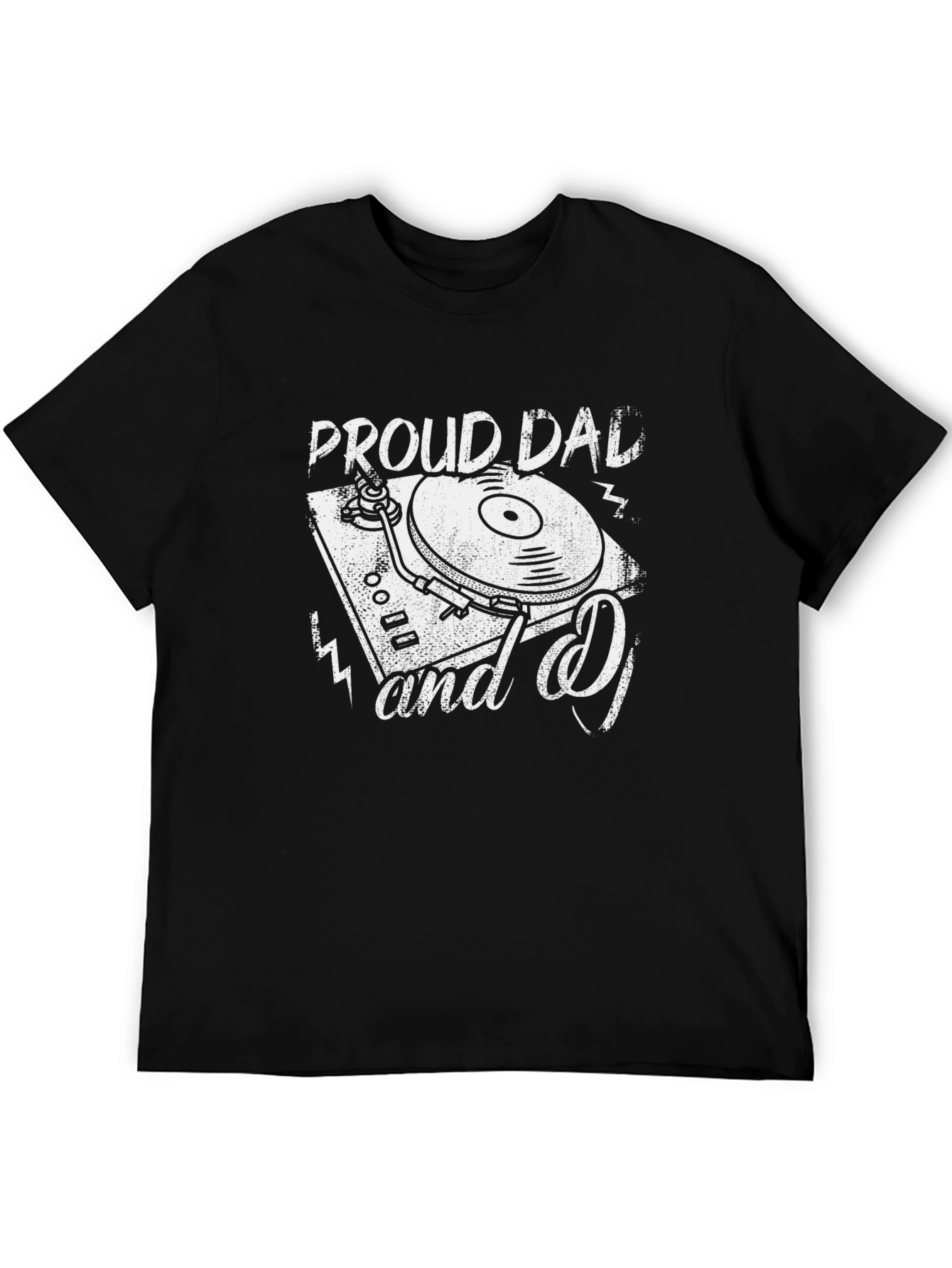 Proud Dad and DJ Graphic Tee